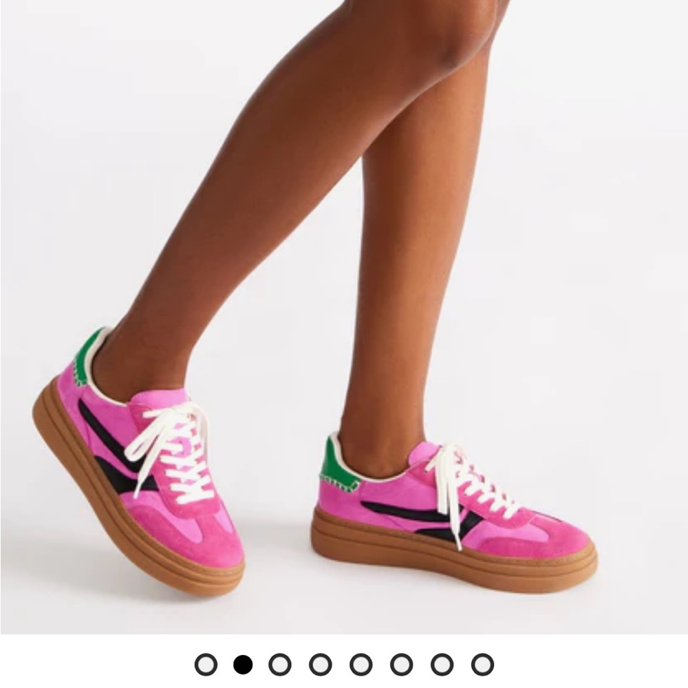 Steve Madden Dodge Pink Multi Sneakers